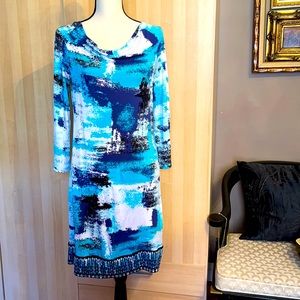 Turquoise dress_size SP__(fits sizes S reg., XS-M petit)